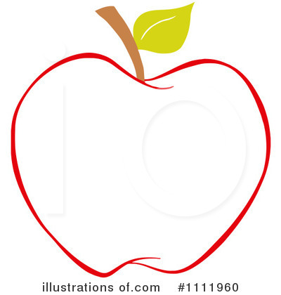 Royalty-Free (RF) Apple Clipart Illustration by Hit Toon - Stock Sample #1111960