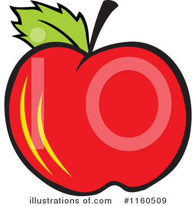 Royalty-Free (RF) Apple Clipart Illustration by Johnny Sajem - Stock Sample #1160509