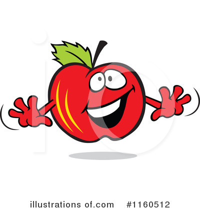 Royalty-Free (RF) Apple Clipart Illustration by Johnny Sajem - Stock Sample #1160512
