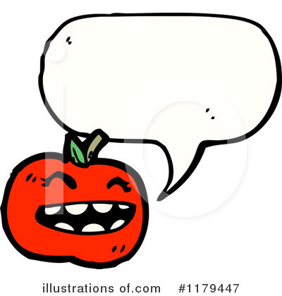 Royalty-Free (RF) Apple Clipart Illustration by lineartestpilot - Stock Sample #1179447