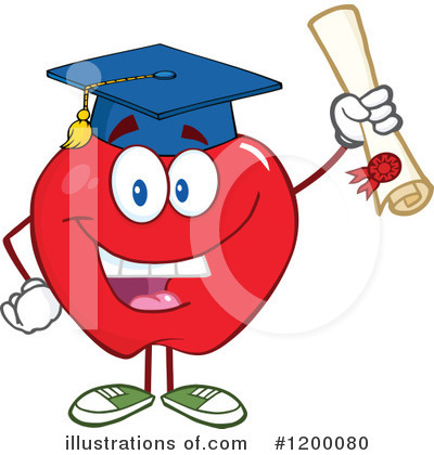 Royalty-Free (RF) Apple Clipart Illustration by Hit Toon - Stock Sample #1200080