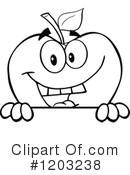 Apple Clipart #1203238 by Hit Toon