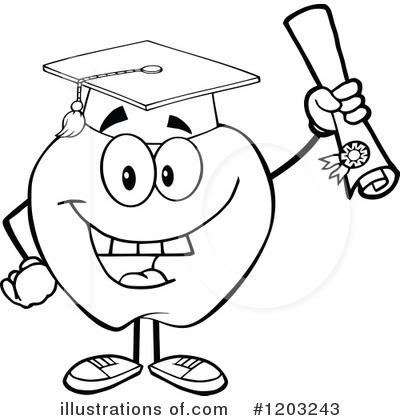 Royalty-Free (RF) Apple Clipart Illustration by Hit Toon - Stock Sample #1203243