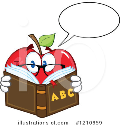 Royalty-Free (RF) Apple Clipart Illustration by Hit Toon - Stock Sample #1210659