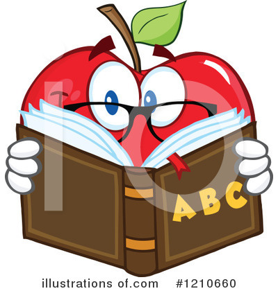 Royalty-Free (RF) Apple Clipart Illustration by Hit Toon - Stock Sample #1210660