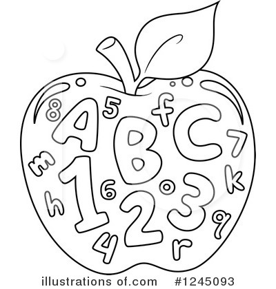 Royalty-Free (RF) Apple Clipart Illustration by BNP Design Studio - Stock Sample #1245093