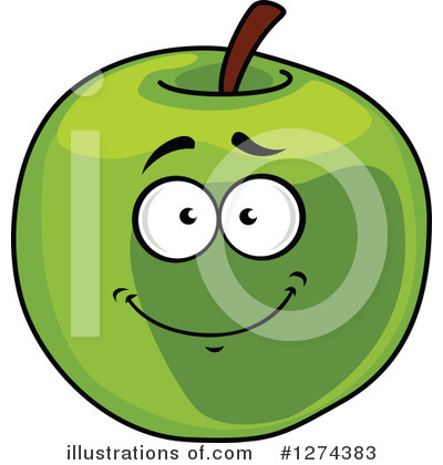 Royalty-Free (RF) Apple Clipart Illustration by Vector Tradition SM - Stock Sample #1274383