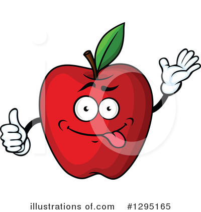 Royalty-Free (RF) Apple Clipart Illustration by Vector Tradition SM - Stock Sample #1295165