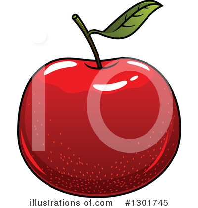Royalty-Free (RF) Apple Clipart Illustration by Vector Tradition SM - Stock Sample #1301745
