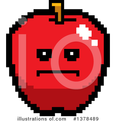 Royalty-Free (RF) Apple Clipart Illustration by Cory Thoman - Stock Sample #1378489