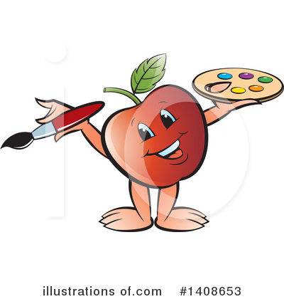 Royalty-Free (RF) Apple Clipart Illustration by Lal Perera - Stock Sample #1408653