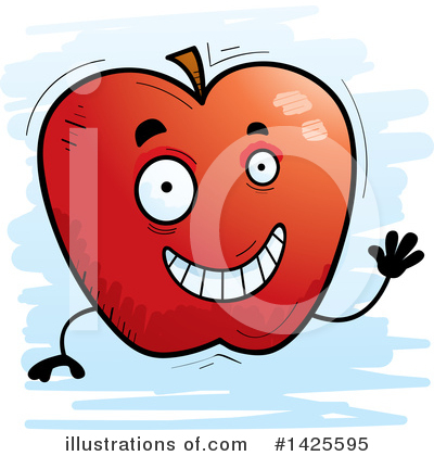 Royalty-Free (RF) Apple Clipart Illustration by Cory Thoman - Stock Sample #1425595