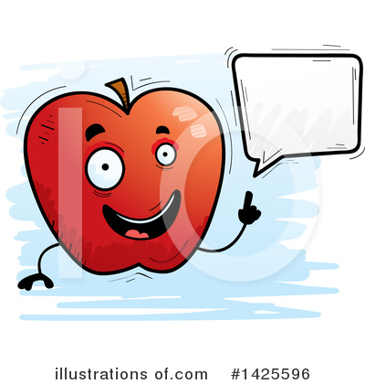 Royalty-Free (RF) Apple Clipart Illustration by Cory Thoman - Stock Sample #1425596