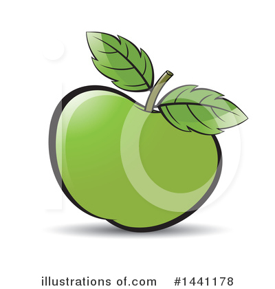Royalty-Free (RF) Apple Clipart Illustration by Lal Perera - Stock Sample #1441178