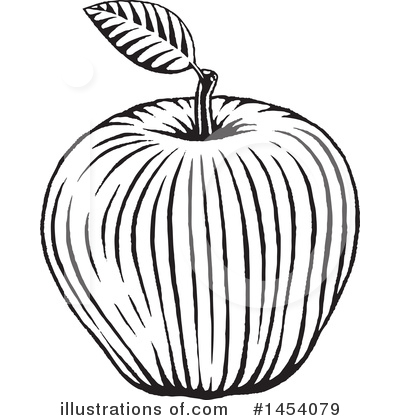 Royalty-Free (RF) Apple Clipart Illustration by cidepix - Stock Sample #1454079