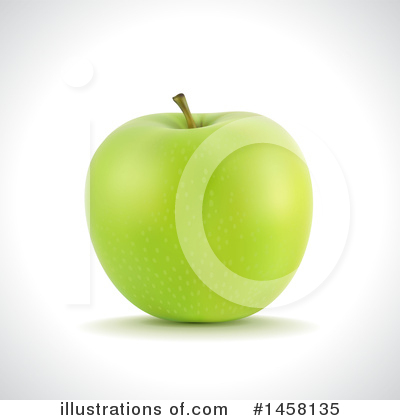 Royalty-Free (RF) Apple Clipart Illustration by cidepix - Stock Sample #1458135