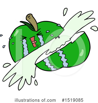 Royalty-Free (RF) Apple Clipart Illustration by lineartestpilot - Stock Sample #1519085