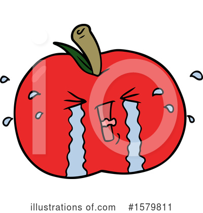 Royalty-Free (RF) Apple Clipart Illustration by lineartestpilot - Stock Sample #1579811
