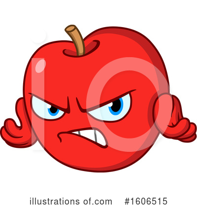 Royalty-Free (RF) Apple Clipart Illustration by yayayoyo - Stock Sample #1606515