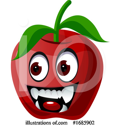 Royalty-Free (RF) Apple Clipart Illustration by Morphart Creations - Stock Sample #1685902