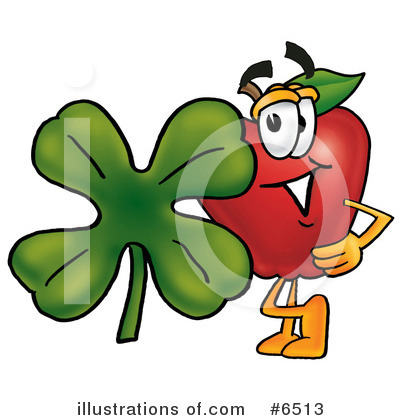 Royalty-Free (RF) Apple Clipart Illustration by Mascot Junction - Stock Sample #6513