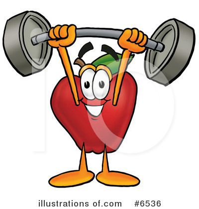 Royalty-Free (RF) Apple Clipart Illustration by Mascot Junction - Stock Sample #6536