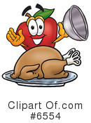 Apple Clipart #6554 by Mascot Junction