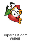 Apple Clipart #6565 by Mascot Junction