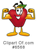 Apple Clipart #6568 by Mascot Junction