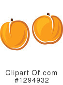 Apricot Clipart #1294932 by Vector Tradition SM