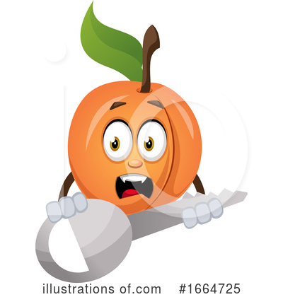 Royalty-Free (RF) Apricot Clipart Illustration by Morphart Creations - Stock Sample #1664725