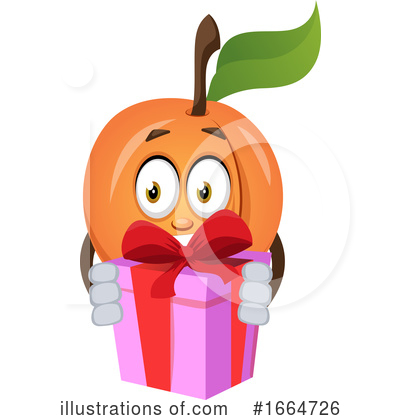 Royalty-Free (RF) Apricot Clipart Illustration by Morphart Creations - Stock Sample #1664726