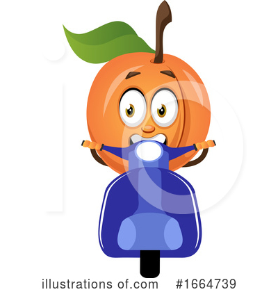 Royalty-Free (RF) Apricot Clipart Illustration by Morphart Creations - Stock Sample #1664739