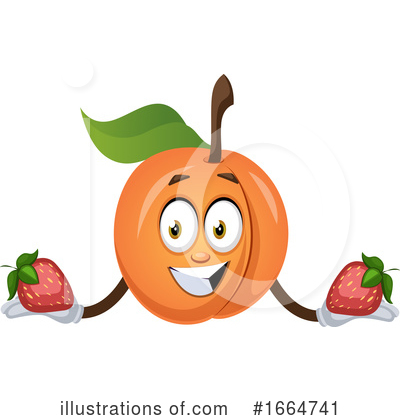 Royalty-Free (RF) Apricot Clipart Illustration by Morphart Creations - Stock Sample #1664741