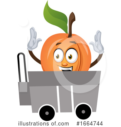 Royalty-Free (RF) Apricot Clipart Illustration by Morphart Creations - Stock Sample #1664744