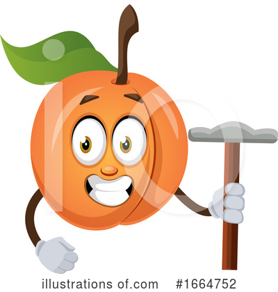 Royalty-Free (RF) Apricot Clipart Illustration by Morphart Creations - Stock Sample #1664752