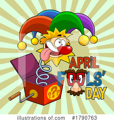 Royalty-Free (RF) April Fools Clipart Illustration by Hit Toon - Stock Sample #1790763