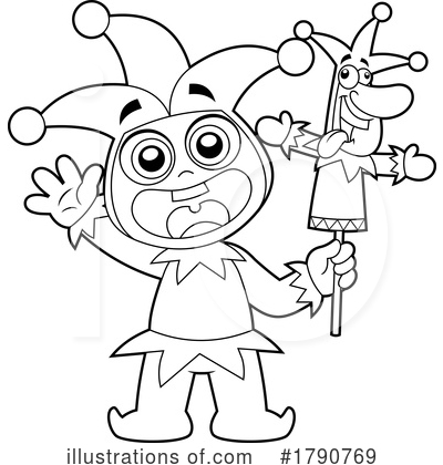 Royalty-Free (RF) April Fools Clipart Illustration by Hit Toon - Stock Sample #1790769