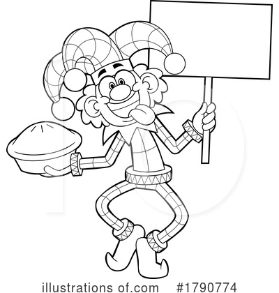 Royalty-Free (RF) April Fools Clipart Illustration by Hit Toon - Stock Sample #1790774