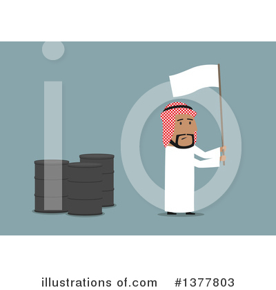 Royalty-Free (RF) Arabian Businessman Clipart Illustration by Vector Tradition SM - Stock Sample #1377803