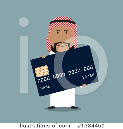 Royalty-Free (RF) Arabian Businessman Clipart Illustration by Vector Tradition SM - Stock Sample #1384459