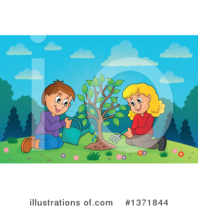 Gardening Clipart #1371844 by visekart
