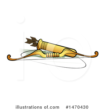 Royalty-Free (RF) Archery Clipart Illustration by Lal Perera - Stock Sample #1470430