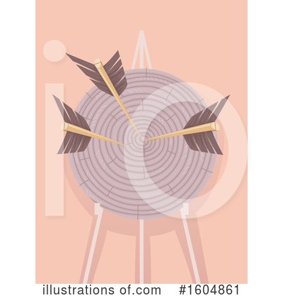 Royalty-Free (RF) Archery Clipart Illustration by BNP Design Studio - Stock Sample #1604861