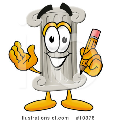 Pencil Clipart #10378 by Mascot Junction