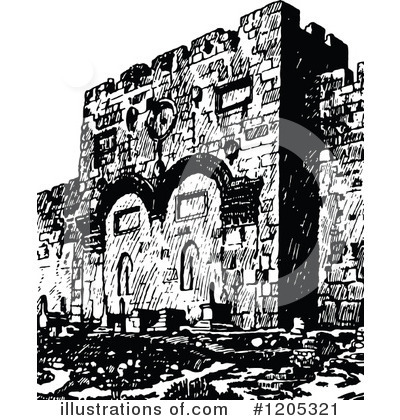 Jerusalem Clipart #1205321 by Prawny Vintage