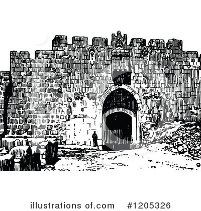 Jerusalem Clipart #1205326 by Prawny Vintage