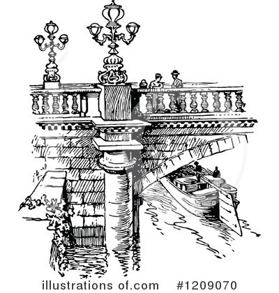 Royalty-Free (RF) Architecture Clipart Illustration by Prawny Vintage - Stock Sample #1209070