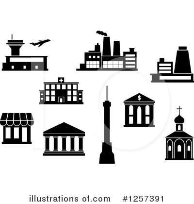 Royalty-Free (RF) Architecture Clipart Illustration by Vector Tradition SM - Stock Sample #1257391