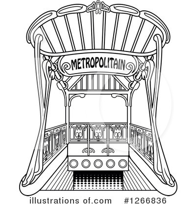 Royalty-Free (RF) Architecture Clipart Illustration by Frisko - Stock Sample #1266836